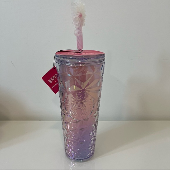 Starbucks Other - Starbucks x Wicked Pink Glinda Cold Cup Tumbler NEW